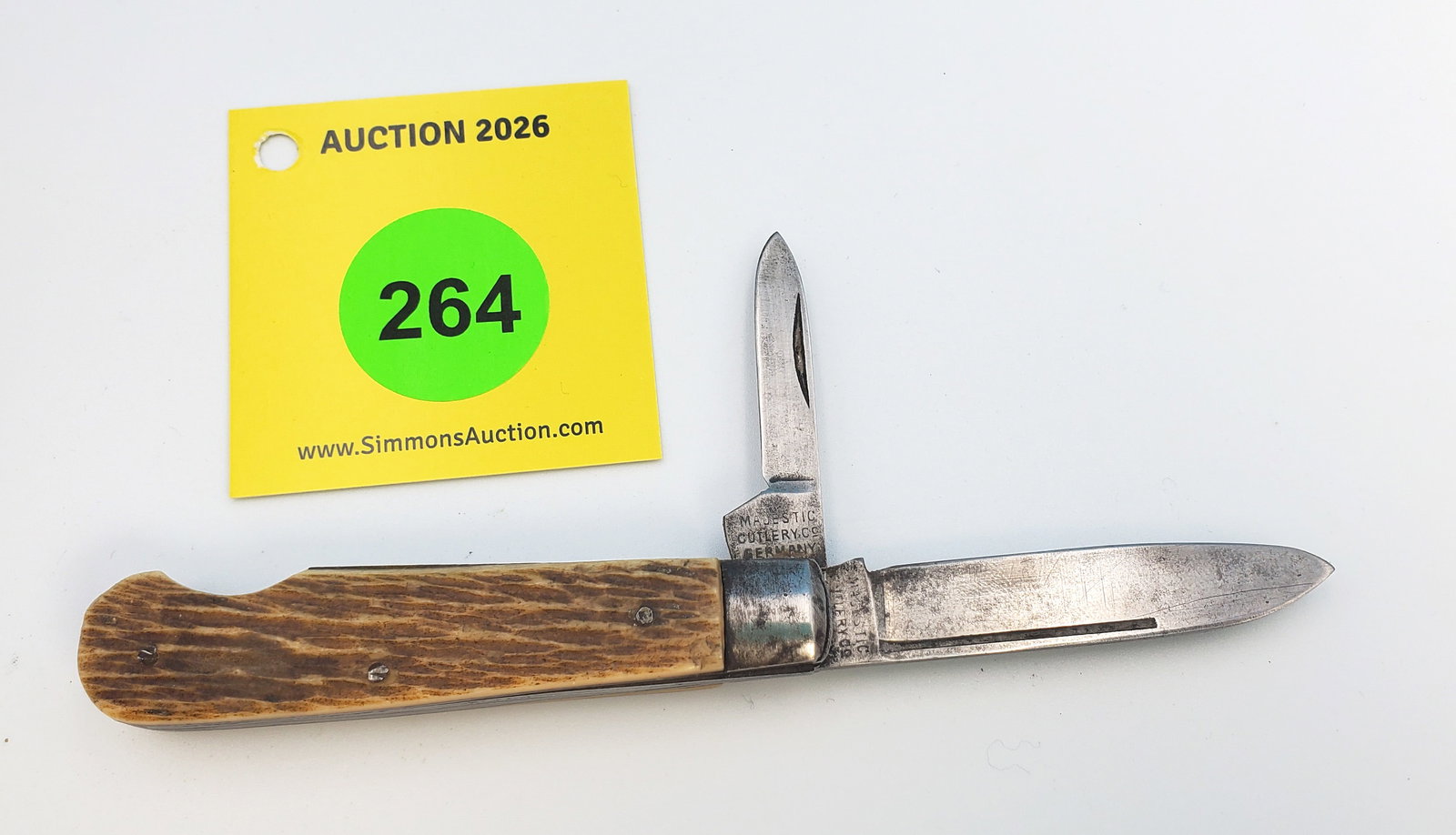 Majestic Cutlery - bone easy open jack, some sharpening, good snap, has been rehandled (1 of 3)