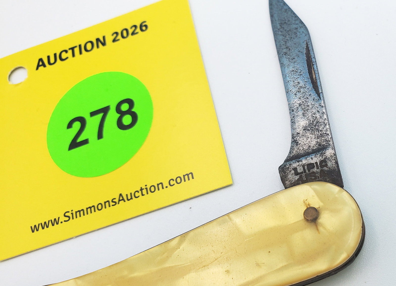 Lipig USA - synthetic lady leg, heavy use, 2 cracks, no snap - 2