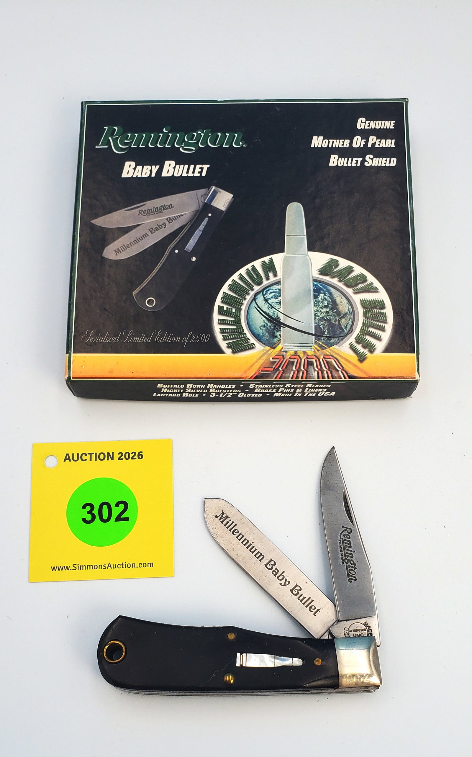 1980's, 90's & 2000's Remington Reproductions, new in box, Delrin handles: 1980's, 90's & 2000's Remington Reproductions, new in box, Delrin handles