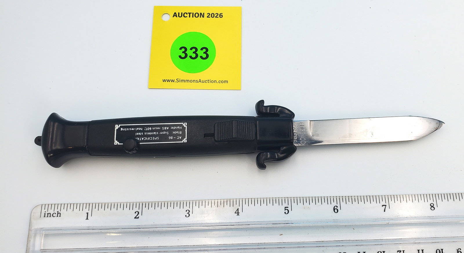 Switchblade Edge Co AC-86, Rostfrel (1 of 3)