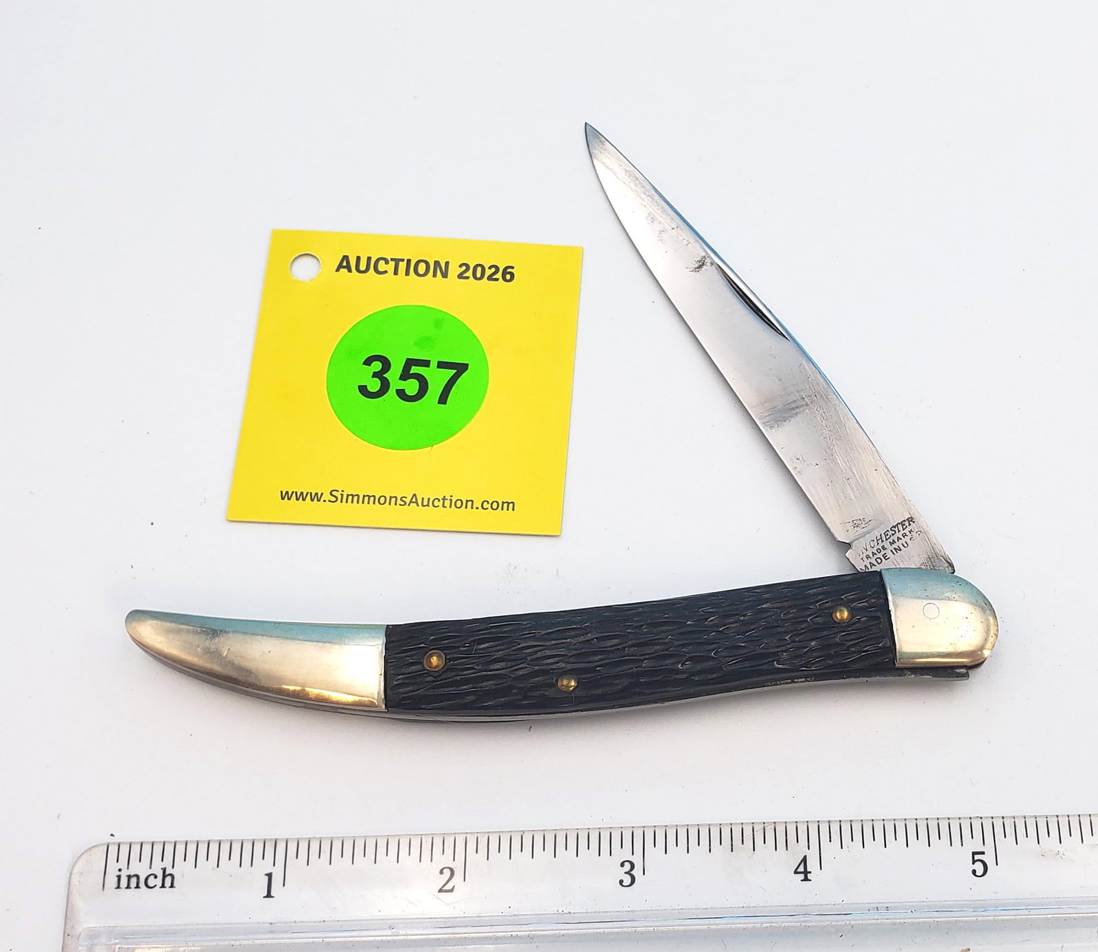 W9 Winchester- toothpick Winchester cleaned, good snap (1 of 3)