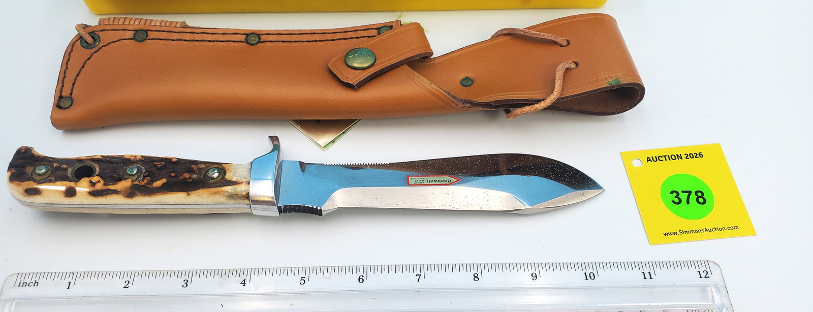 Puma White Hunter No. 6375 w/ sheath new in box - 2