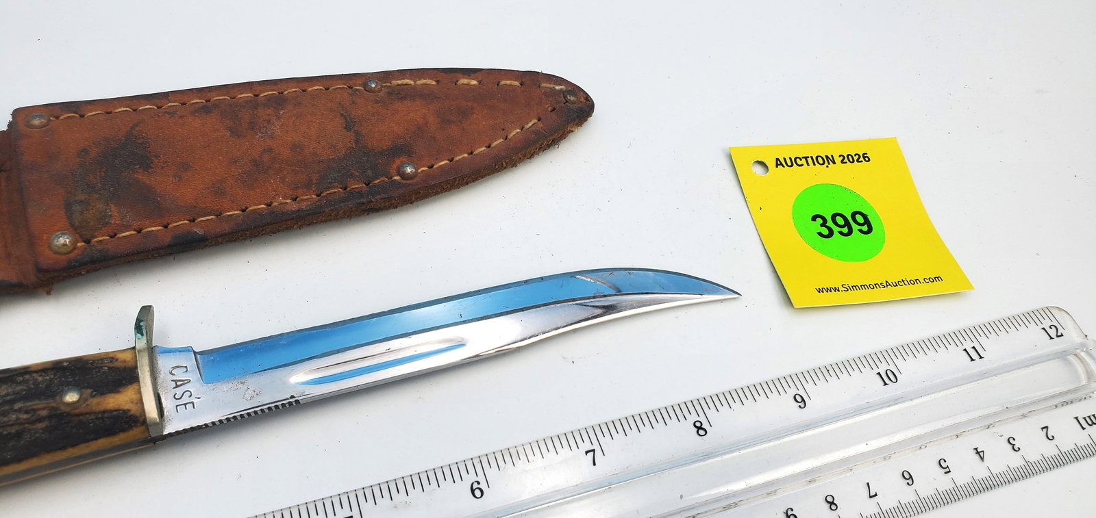 Case knife w/ sheath - 3