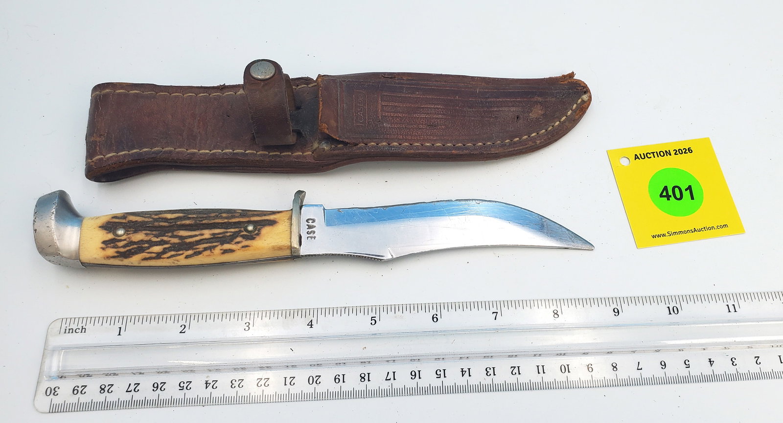 Case knife w/ marked sheath (1 of 4)