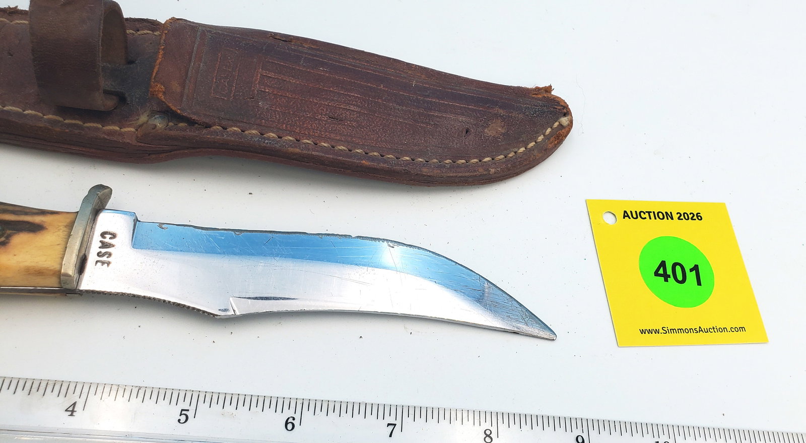 Case knife w/ marked sheath - 2