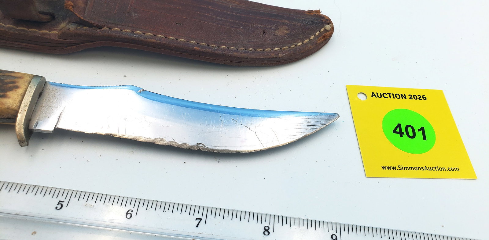 Case knife w/ marked sheath - 4