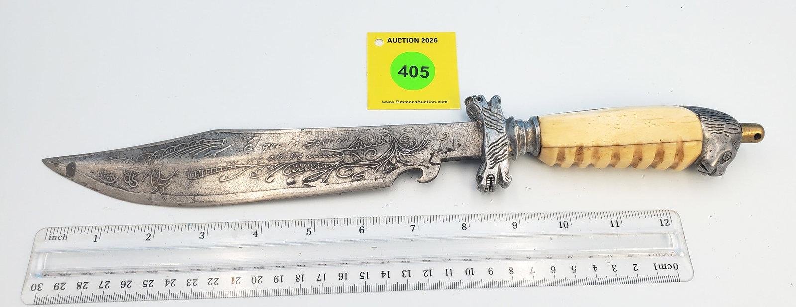 unmarked Spanish knife - 4