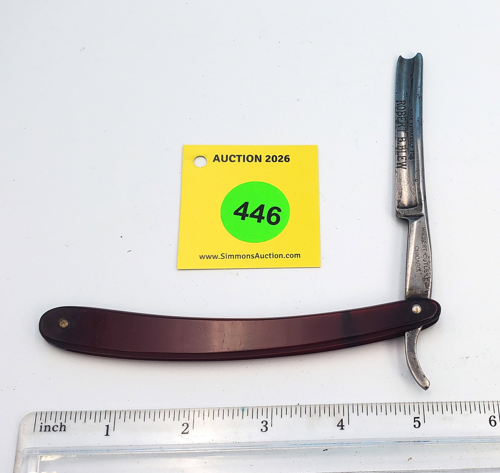 Wilbert Cutlery Co., Robert B. Blery on blade: Wilbert Cutlery Co., Robert B. Blery on blade 