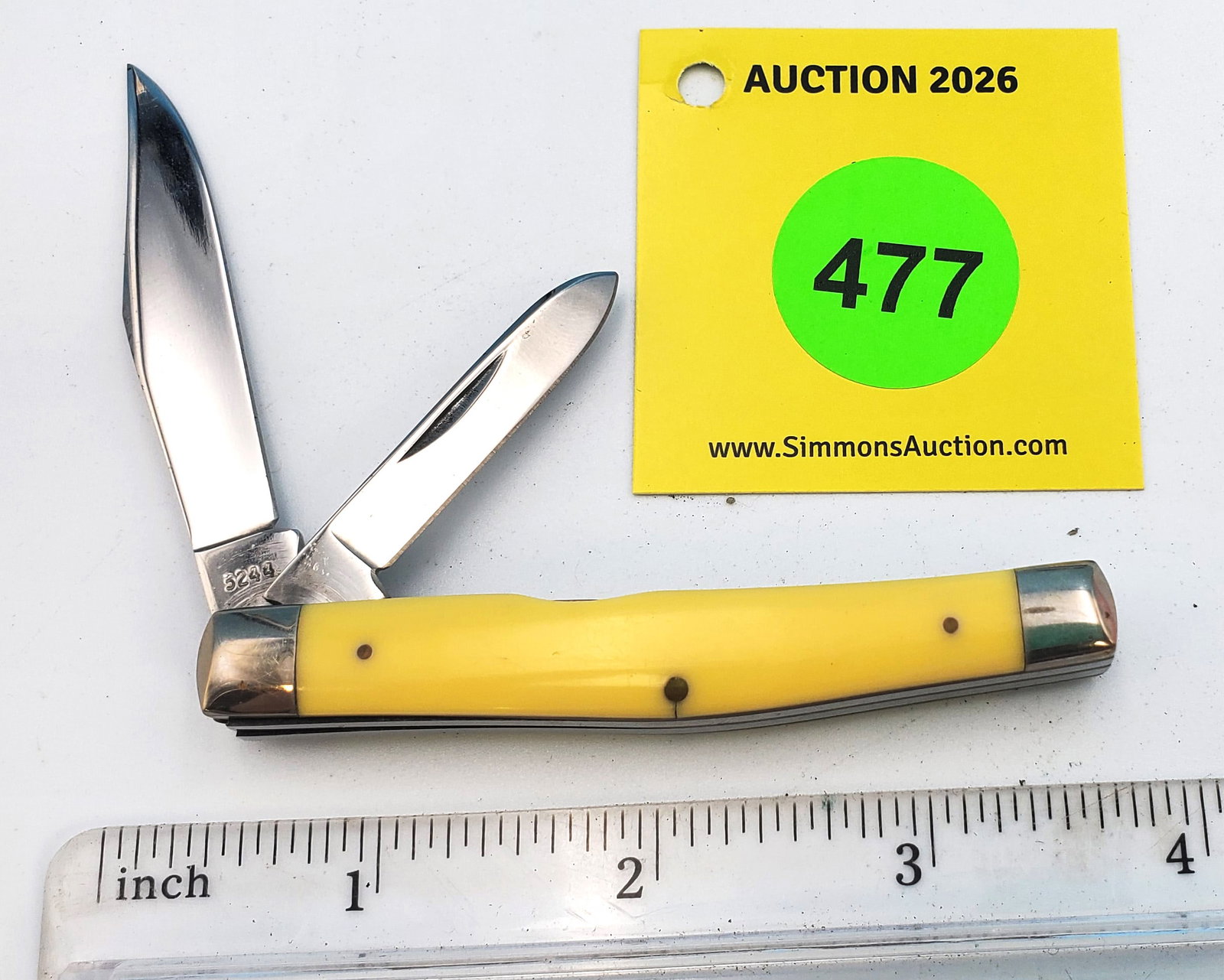 Case XX, 2 Blade, #3244 - 3