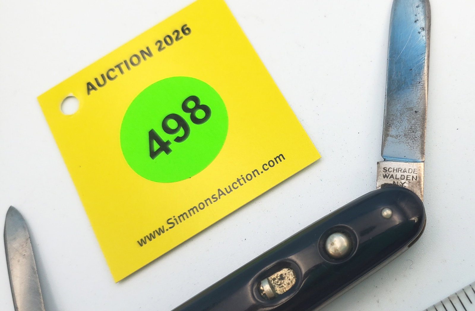 Push button , 2 Blade, Schrade Walden - 2