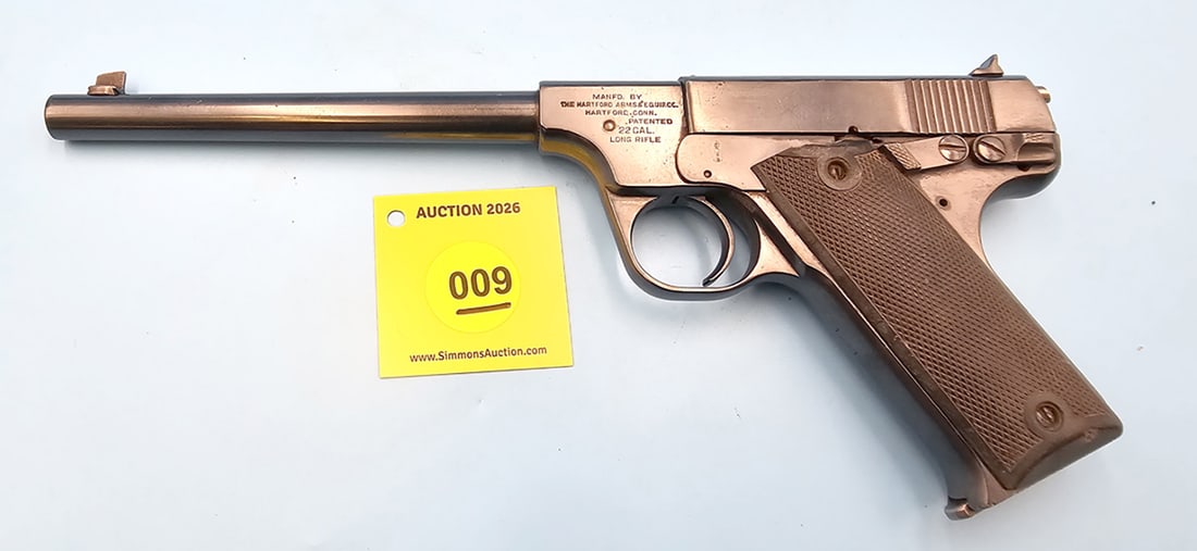 PISTOL: HARTFORD, 22LR, AUTO TAR MOD 1925, SN#:1031 (1 of 7)
