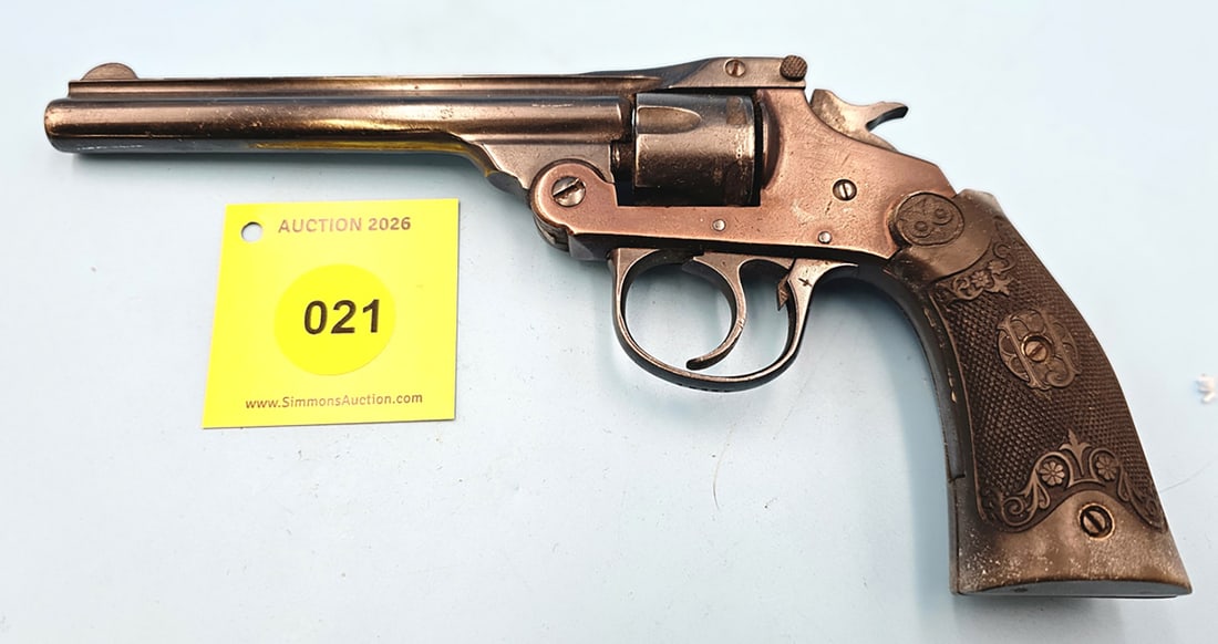 REVOLVER: IVER JOHNSON, 32S&W, US REVOLVER: SN#:15225 (1 of 6)