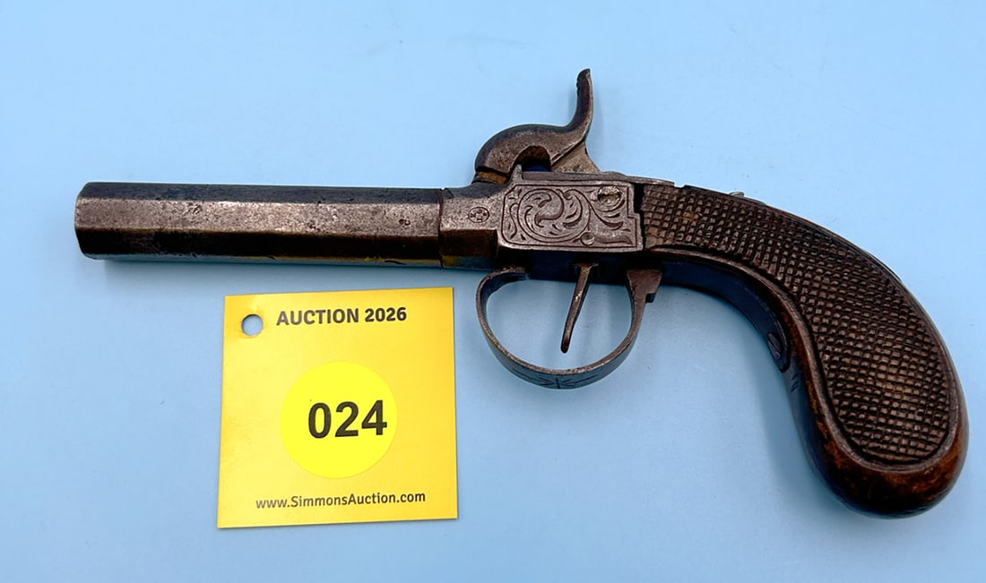 PISTOL: NO NAME, 50CAL, CAP BALL, SN#:NSN (1 of 4)