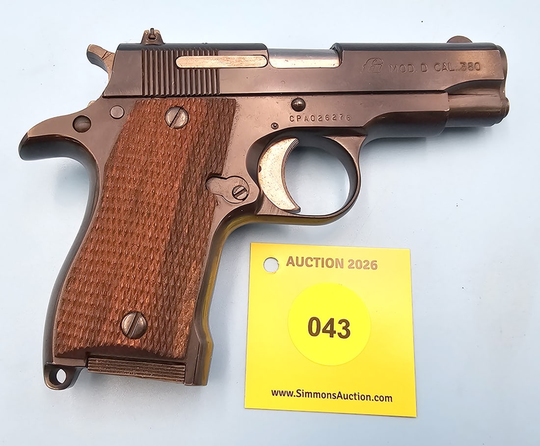 RIFLE: F I INDUSTRIES, 380, MODEL D, SN#:CPA026276 (1 of 7)