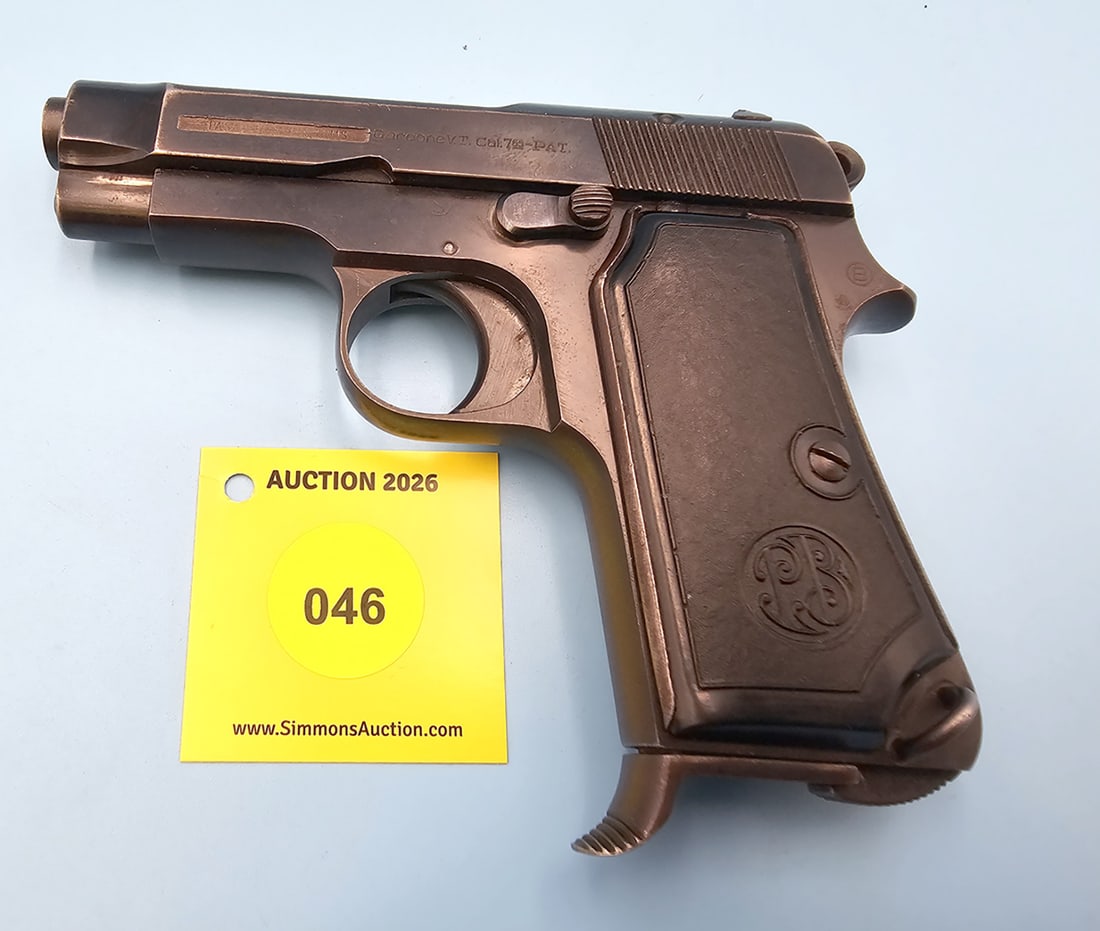 AUTO, BERRETTA , 32, "M1935, CAL. 765-PAT", SN#:838961 (1 of 8)