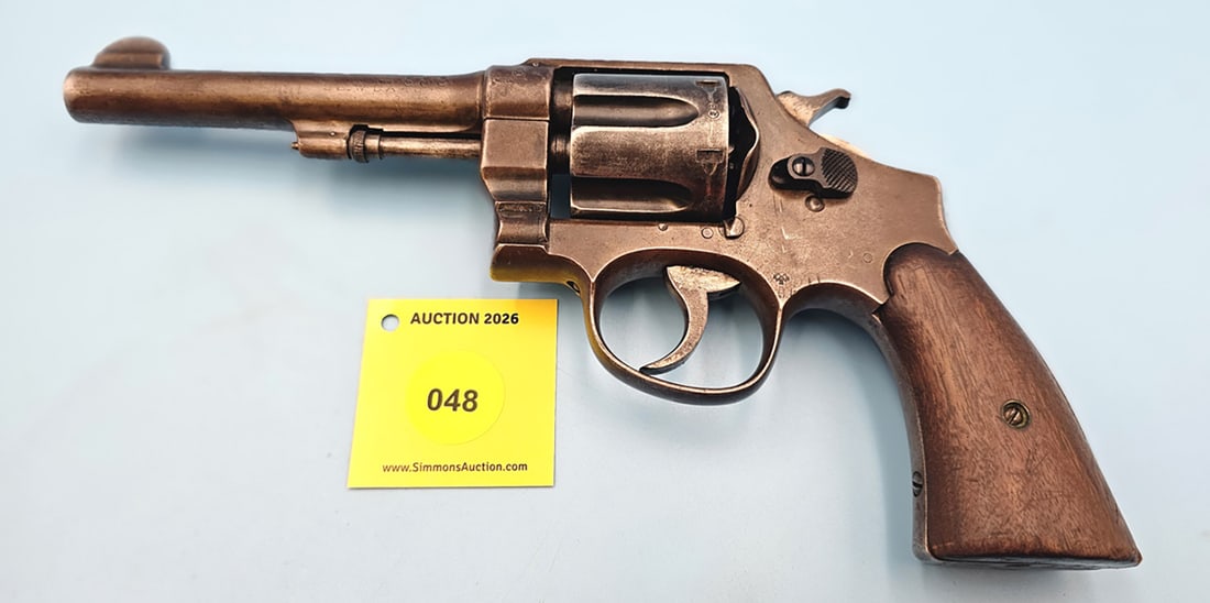REVOLVER: SMITH & WESSON, 45ACP, US AMRY MODEL 1917, SN#:112375 (1 of 7)