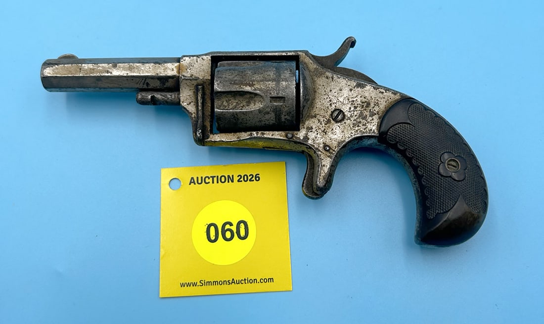 REVOLVER: HOPKINS & ALLEN, 32, "RANGER NO 2, PAT 3/28/1873", SN#:NSN (1 of 6)