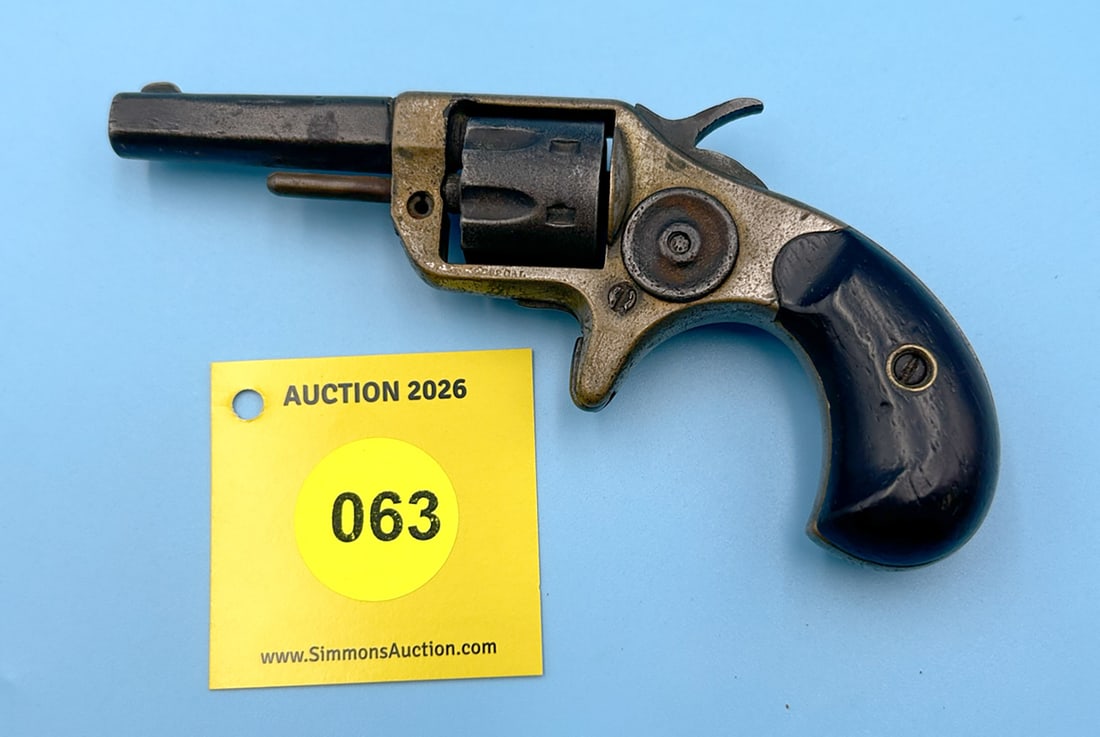 REVOLVER: COLT NEWLINE, 22, UNMARKED MANUFACTURER, SN#:5421 (1 of 4)