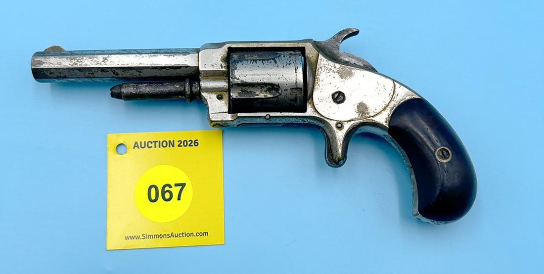 REVOLVER: WHITNEYVILLE ARMORY, 32, 1871, SN#:NSN: REVOLVER: WHITNEYVILLE ARMORY, 32, 1871, SN#:NSN 