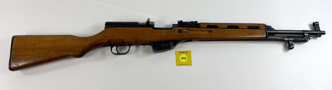 RIFLE: ALBANIAN SKS, 7.62x39, "SKS, SEMI-AUTOMATIC", SN#:9497 (1 of 20)