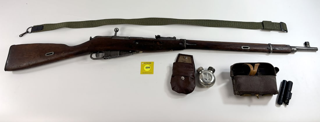 RIFLE: RUSSIAN MOSIN NAGANT, 7.62x54R, "M91-30, BOLT ACTION", SN#:SB4779 (1 of 20)
