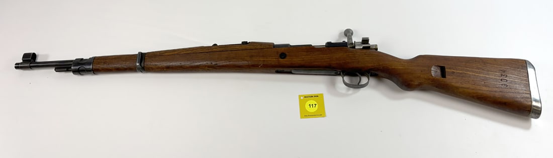 RIFLE: YUGOSLAVIAN , 8mm, "M48 MAUSER, BOLT ACTION", SN#:A9034 (1 of 20)
