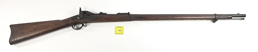 BLACK POWDER: SPRINGFIELD, 45-70, TRAPDOOR 1873, SN#:too worn to read (1 of 13)