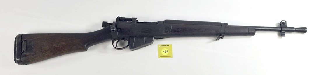 RIFLE: ENFIELD, 303, "JUNGLE CARBINE, BOLT ACTION", SN#:BF0375 (1 of 16)