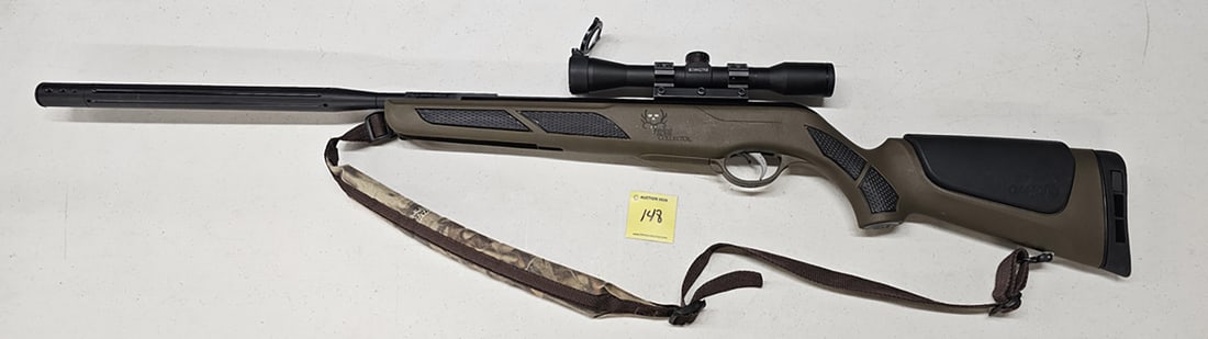 PELLET: GAMO, 5.5(.22), BONE COLLECTOR BULL WHISPERER 1GT, BREAK-BARREL, SN#: 04-1C-412701-12: PELLET: GAMO, 5.5(.22), BONE COLLECTOR BULL WHISPERER 1GT, BREAK-BARREL, SN#: 04-1C-412701-12