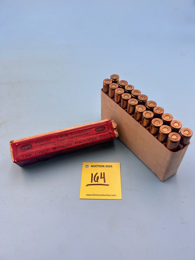 AMMO: 7MM UMC WITH BOX (1 of 1)