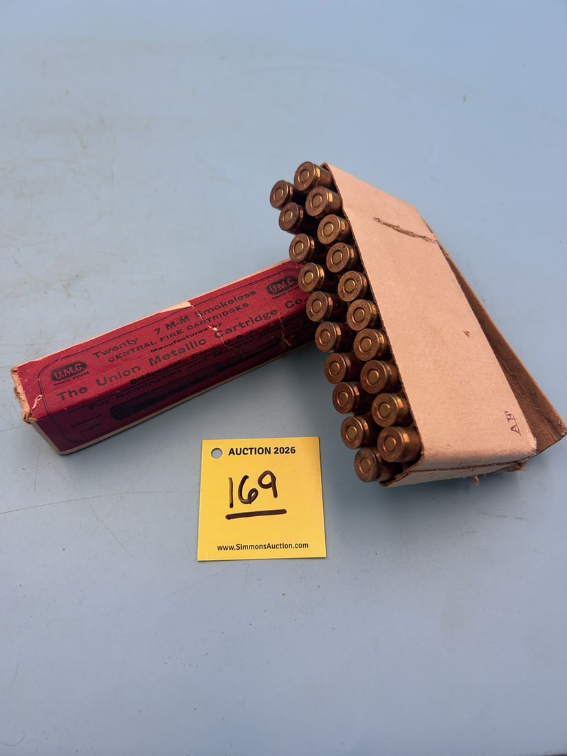 AMMO: 7MM UMC WITH BOX (1 of 1)