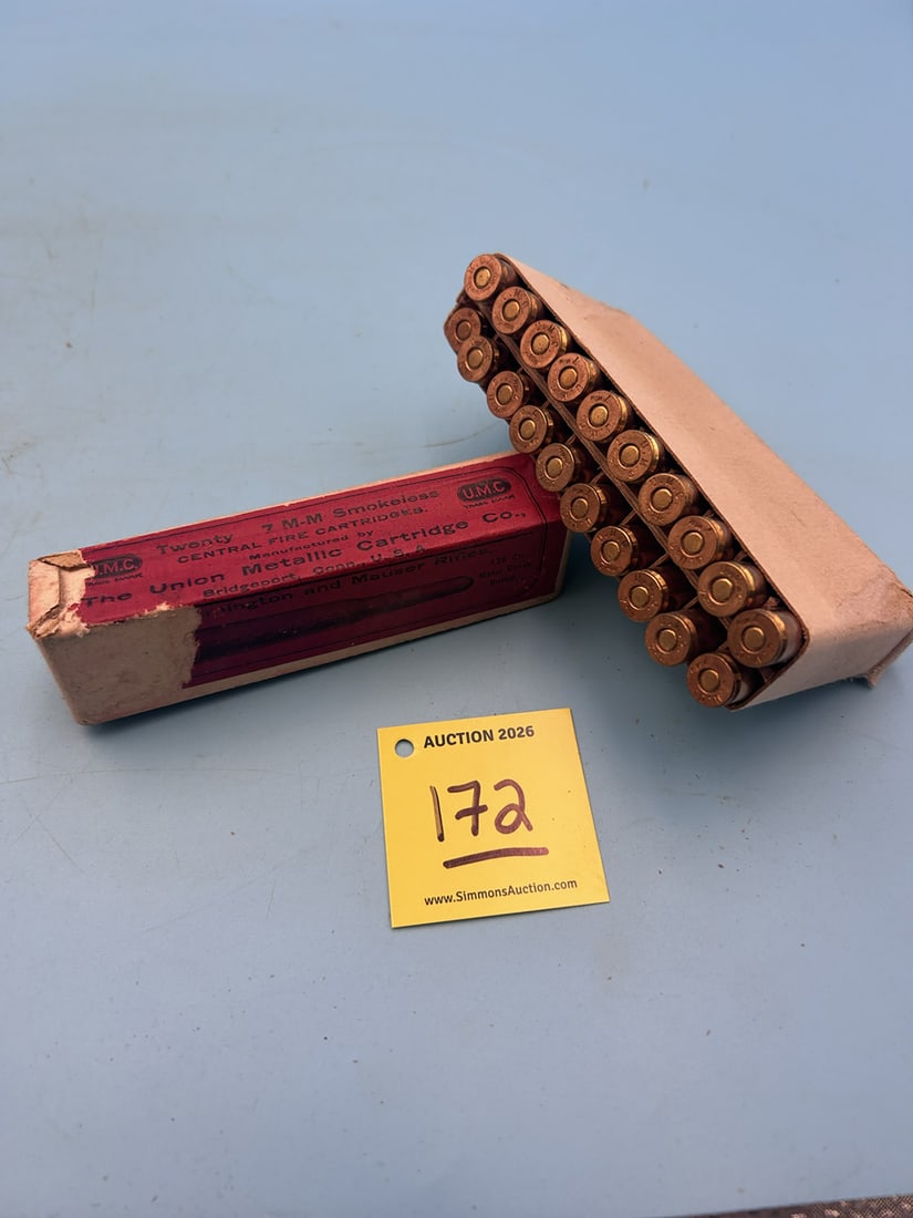 AMMO: 7MM UMC WITH BOX (1 of 1)