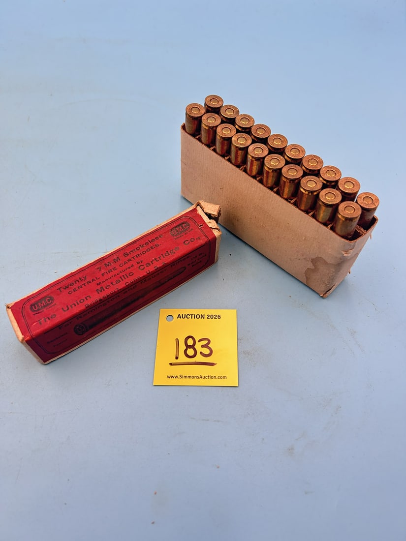 AMMO: 7MM UMC WITH BOX (1 of 1)