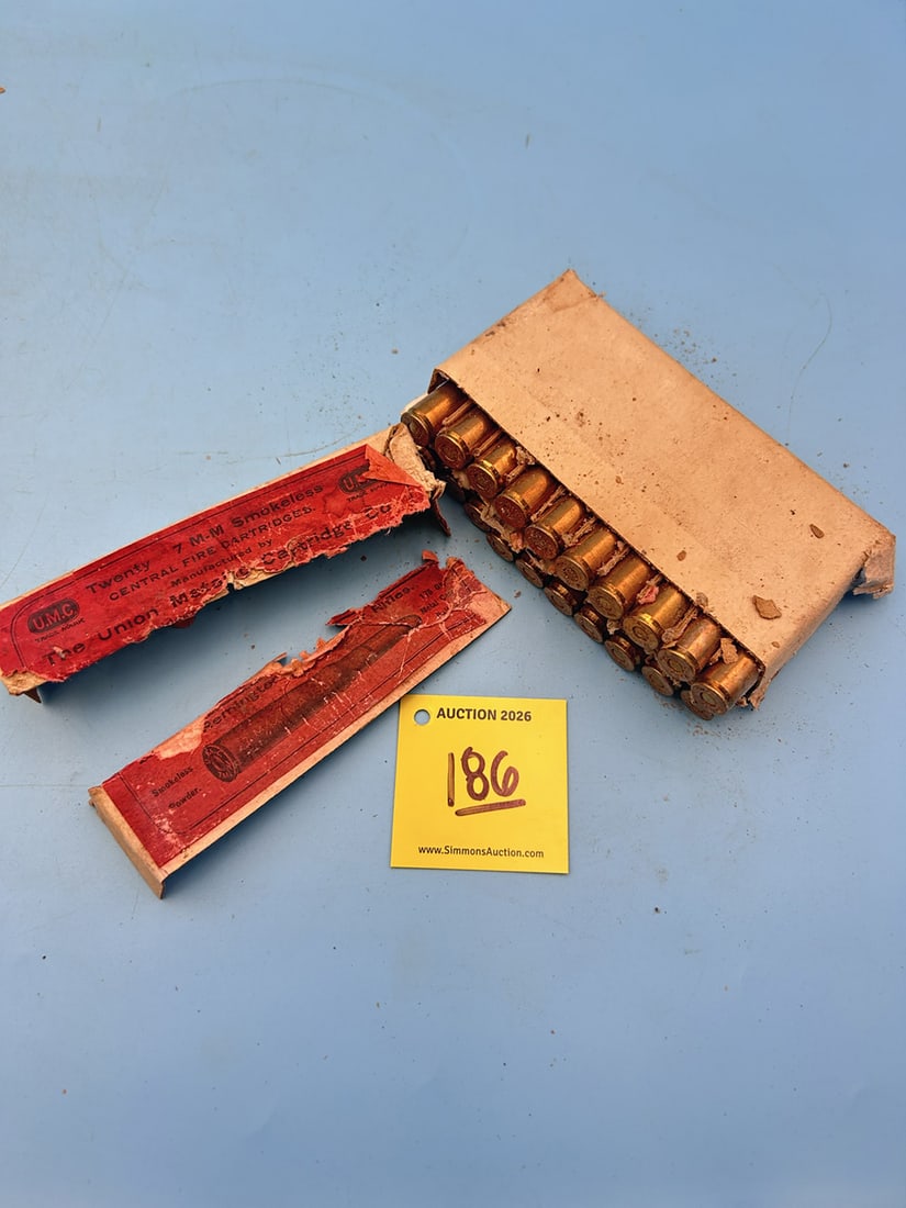 AMMO: 7MM UMC WITH BOX (1 of 1)