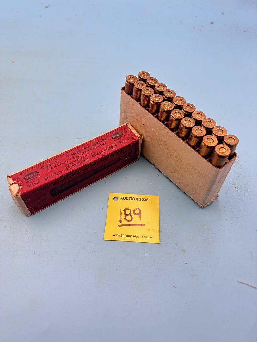AMMO: 7MM UMC WITH BOX (1 of 1)