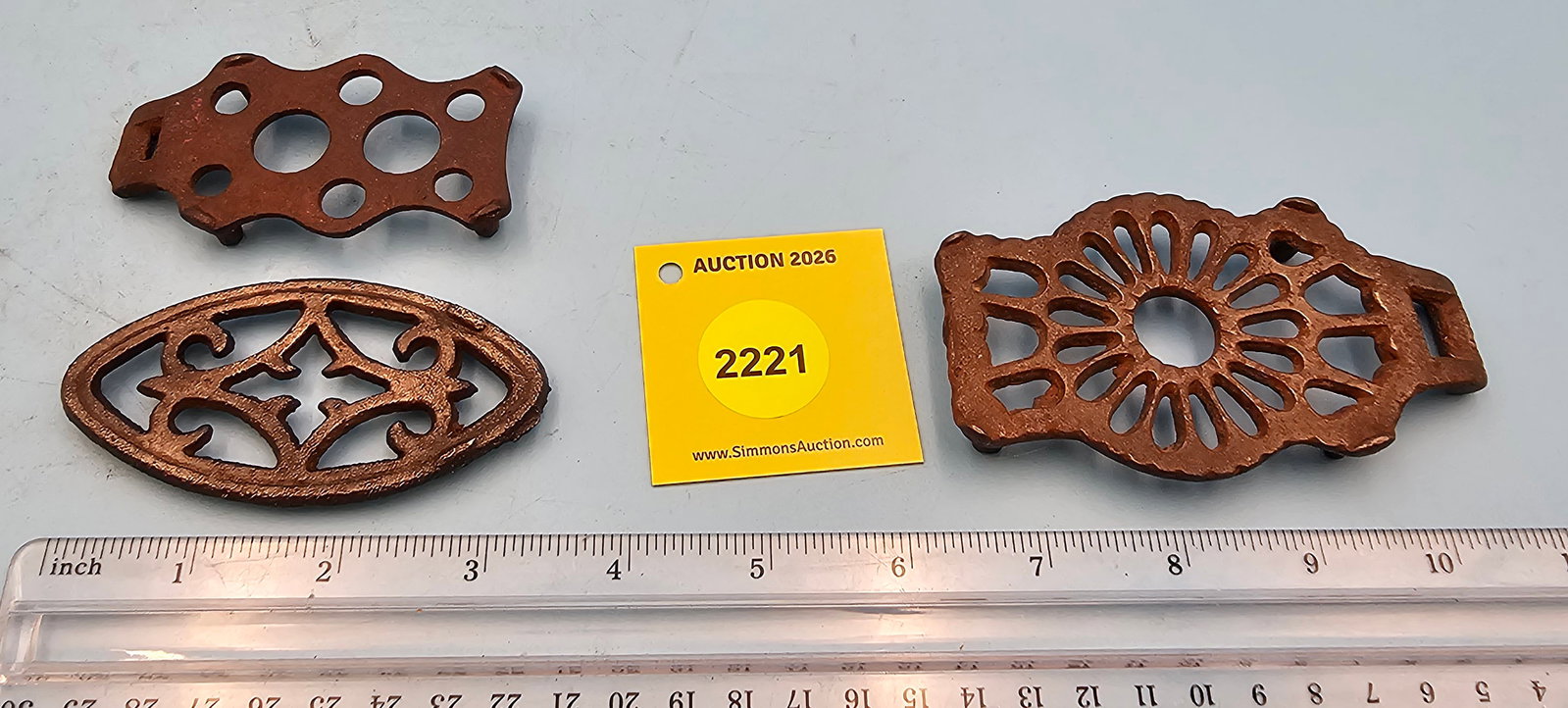 Lot of 3, mini trivets (1 of 2)