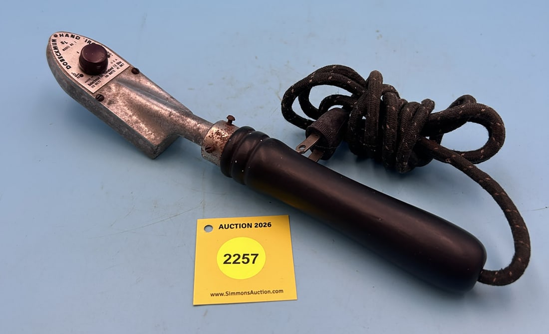Polisher/Sealer Dobeckmun Hand Iron L 11 1/2" (1 of 2)