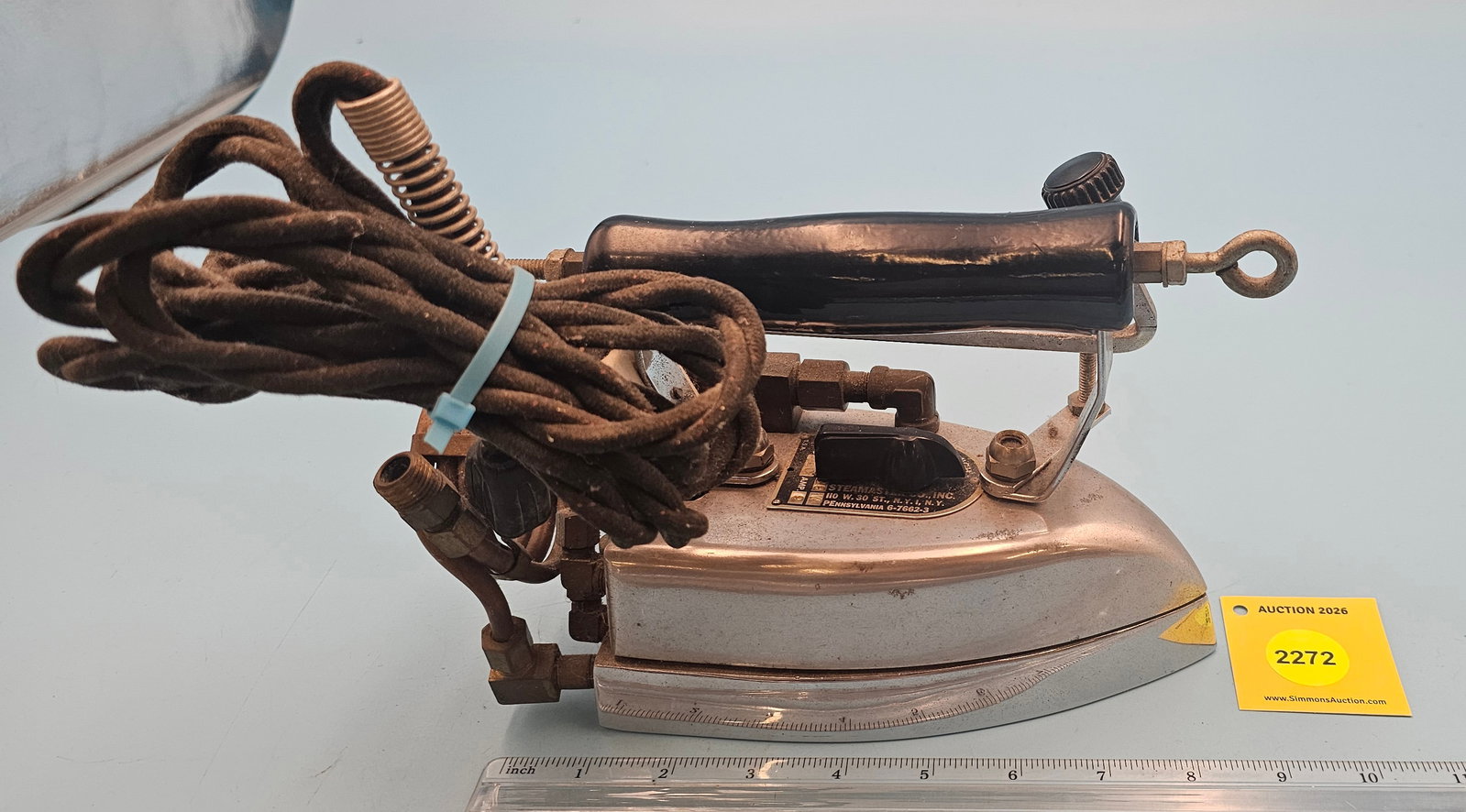 Steamaster Co., Inc, Pennsylvania can run electric or gas L 7 1/4": Steamaster Co., Inc, Pennsylvania can run electric or gas L 7 1/4"