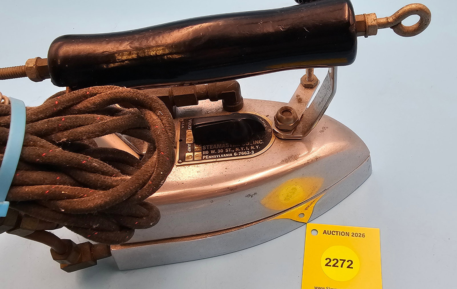 Steamaster Co., Inc, Pennsylvania can run electric or gas L 7 1/4" - 3