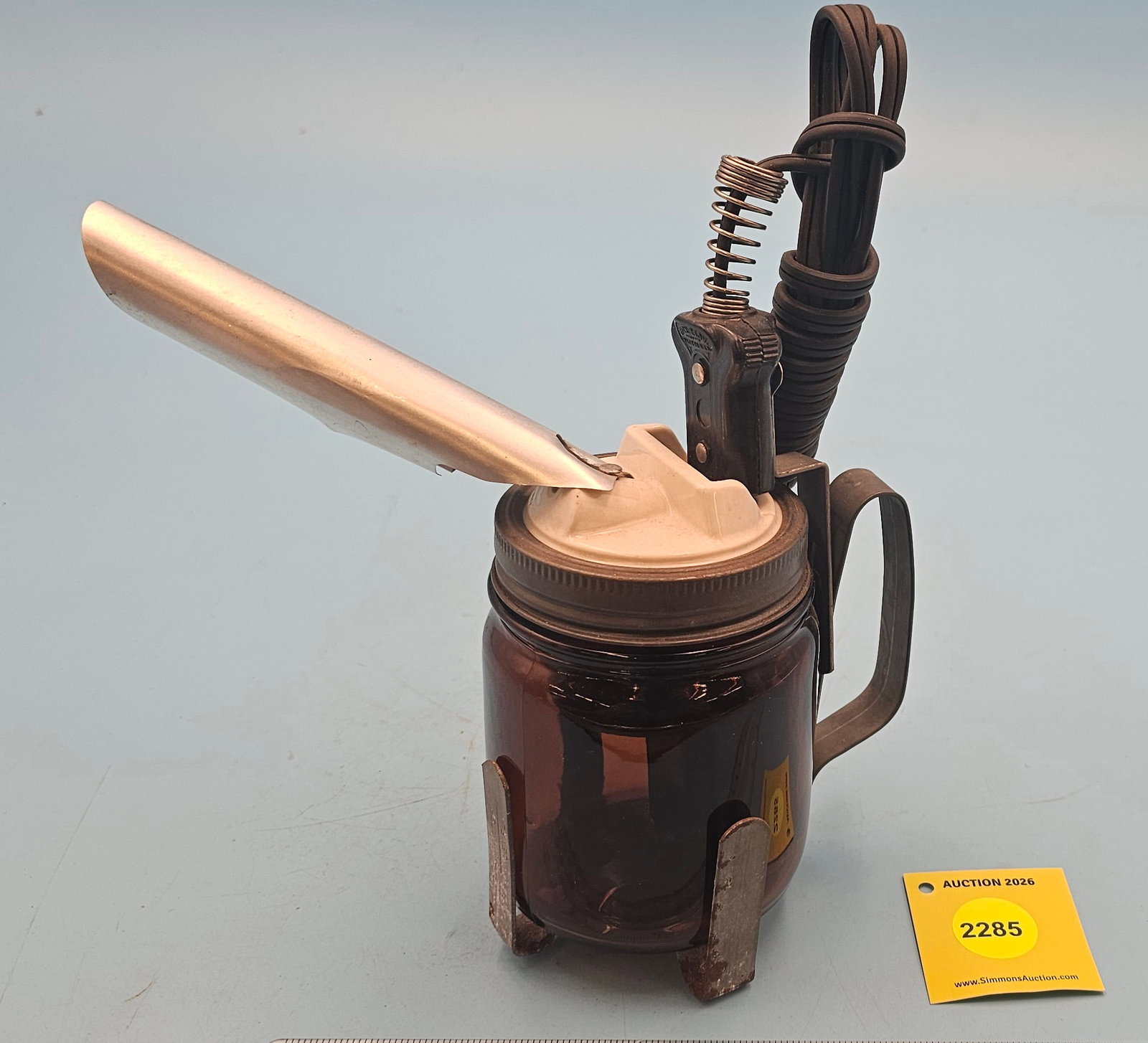 Electric Steamer/Vaporizer w/glass amber jar (1 of 5)
