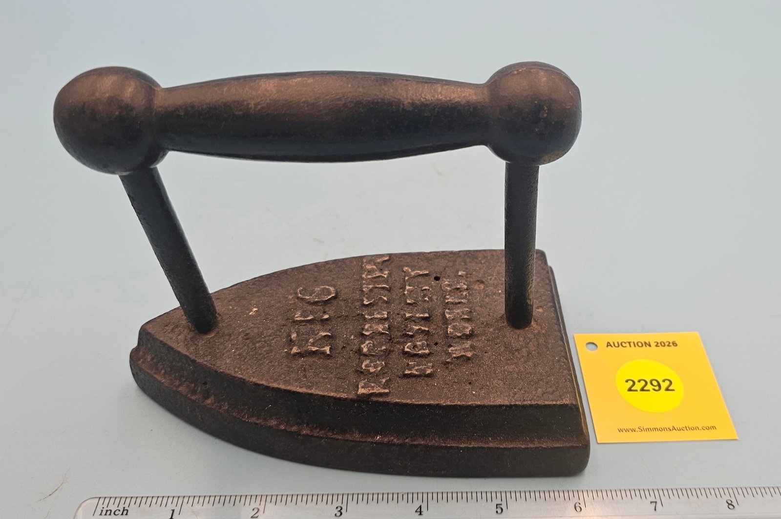 H & S Rochester Novelty Works cast iron, L 6 1/8" - 2