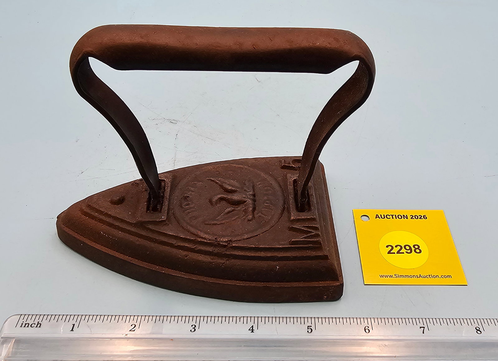 Rolled grip, cast, marked Phonix, Tipton M5, L 5 1/2" (1 of 3)