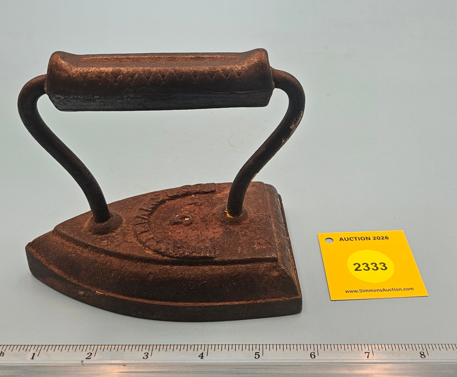 Flat iron, Williams & Son No 5, L 5 1/2": Flat iron, Williams & Son No 5, L 5 1/2"