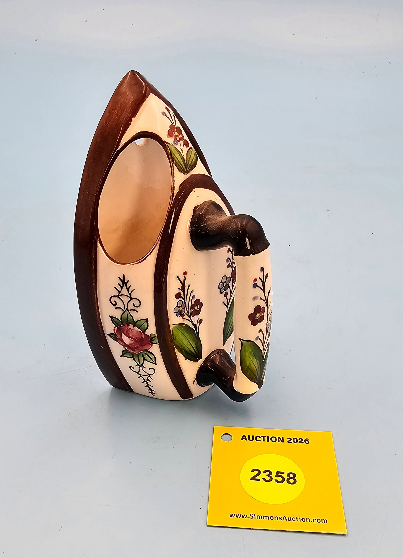 China Wall pocket, UCAGCO China, Japan, 6 x 4 x 3" (1 of 1)