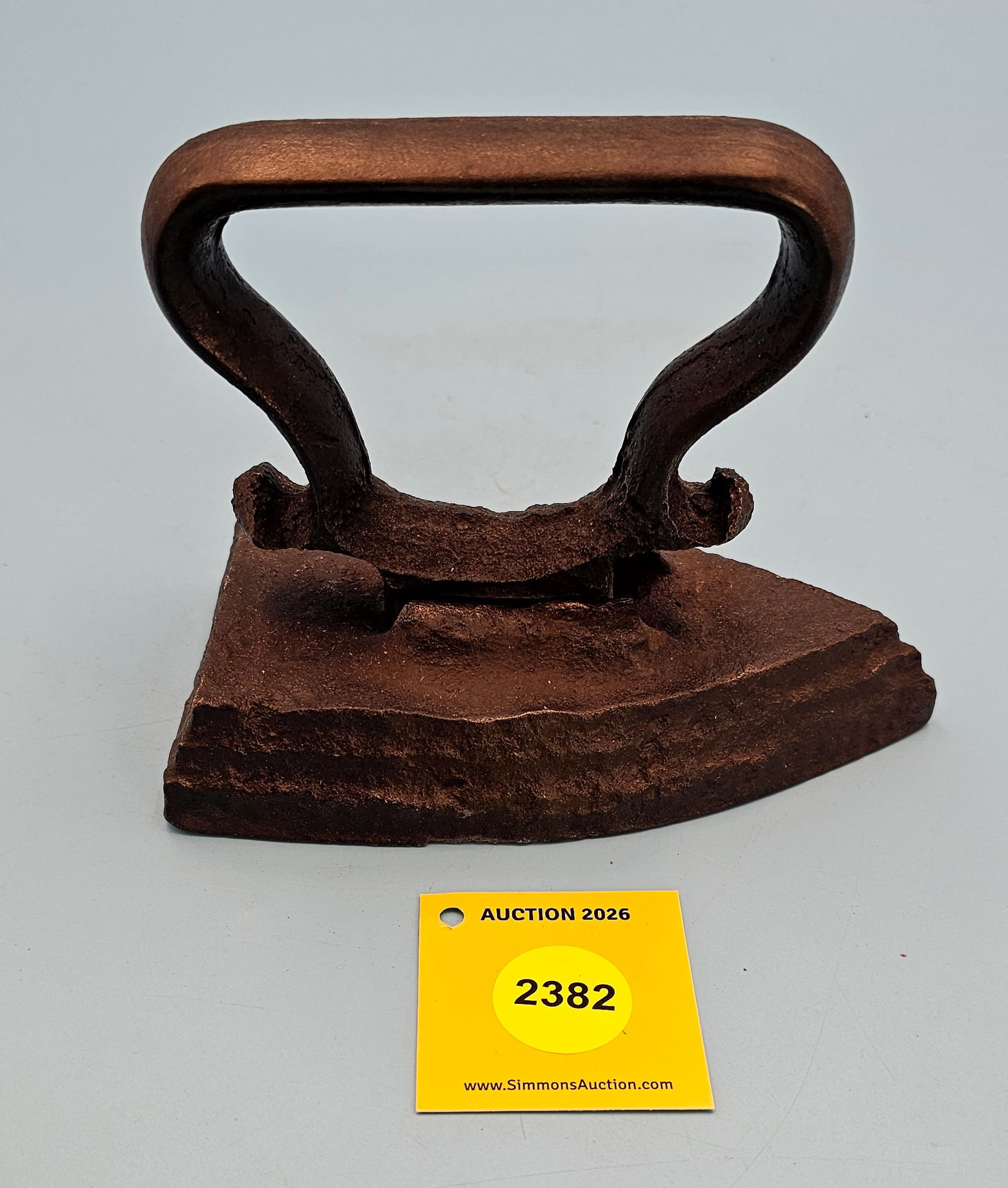 Cast iron, detachable handle L 6 3/8": Cast iron, detachable handle L 6 3/8"