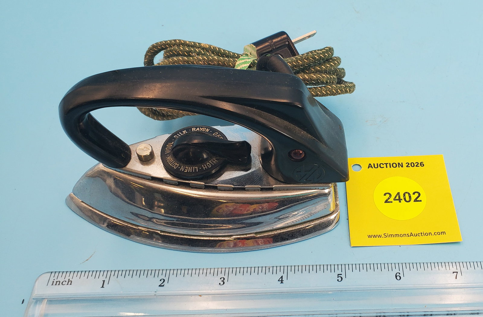 Electric, AZN marked on black handle, Western Germany, L 5 1/8": Electric, AZN marked on black handle, Western Germany, L 5 1/8"