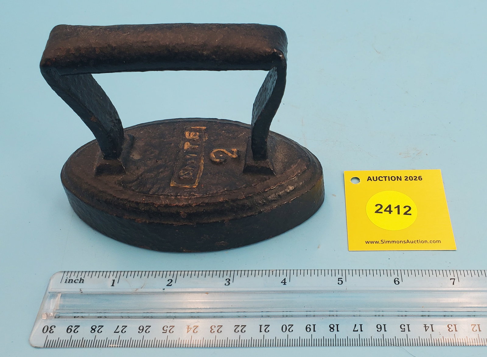 Cap, English, Smite, #2, L 5" (1 of 2)