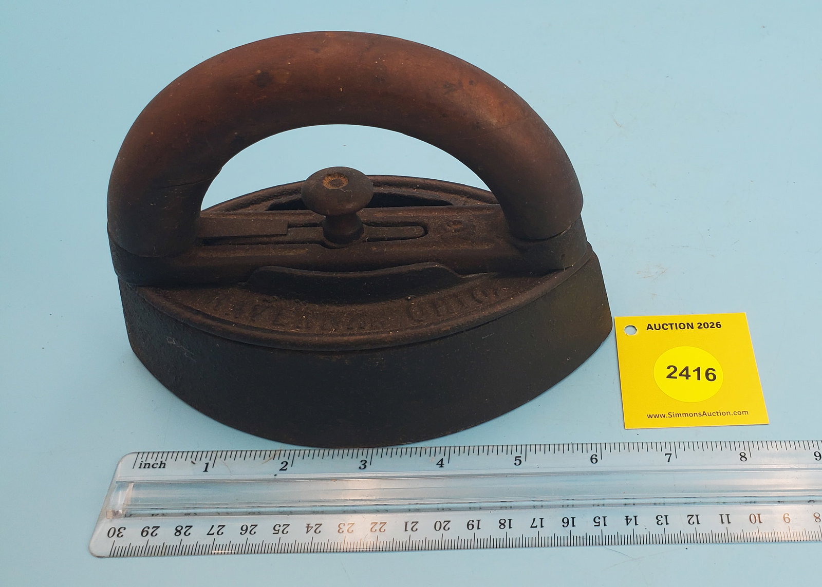 The A.C. Williams Co, Ravenna, Ohio, Size 3, detachable handle, L 6 3/4" (1 of 3)