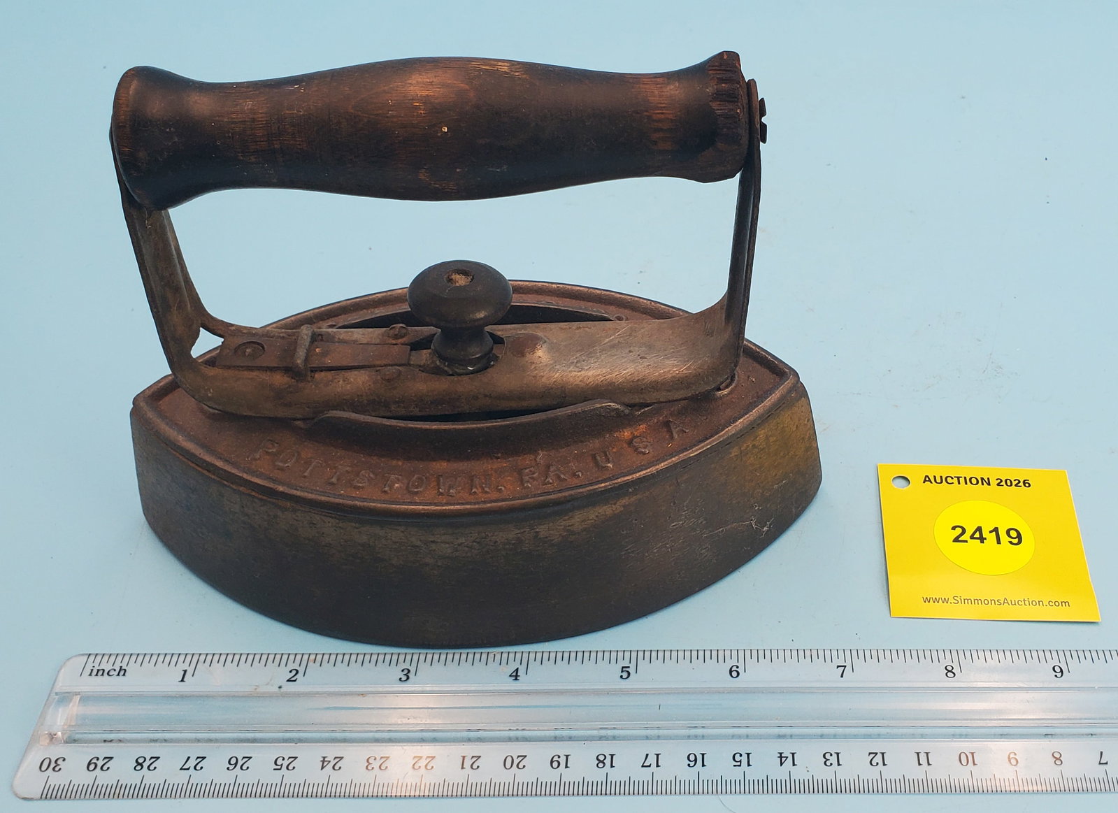 Cold Hanlde, Colebrookdale Iron Co. Pottstown PA, USA, No 50, L 6 3/4" (1 of 3)