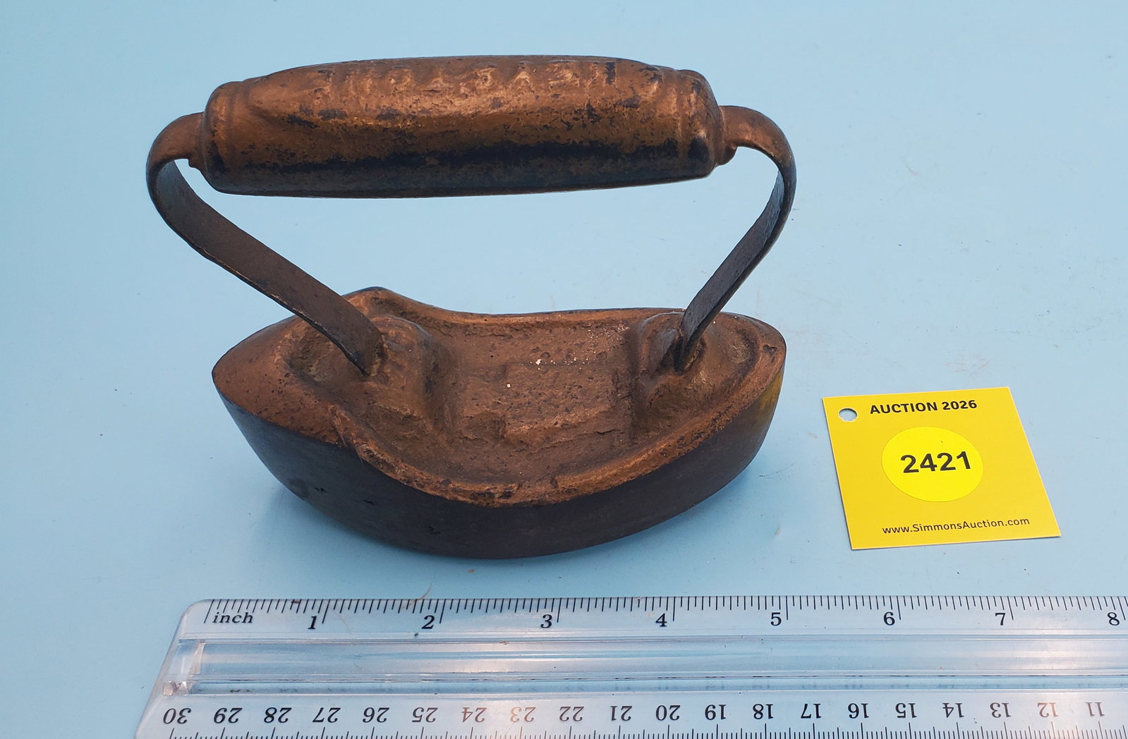 Polisher, Keystone, Pat by Milton Shimer, Freemansburg, PA on Sept 4, 1883, L 4 7/8" (1 of 3)
